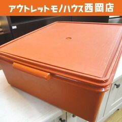 タッパーウェア スーパーケース 幅37㎝ 収納ケース 衣装ケース...