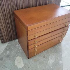 木製　ジュエリーボックス　中古　リサイクルショップ宮崎屋住吉店25.2.9の画像