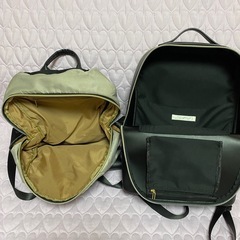 (取引可能)お譲りします！ワケあり レディースリュック 2点の画像