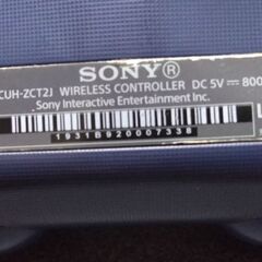 PS4 純正品 コントローラー DUALSHOCK4 / CUH-ZCT2J  ミッドナイトブルーの画像