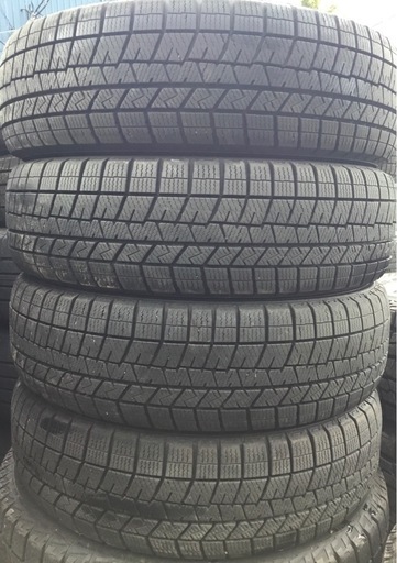 バリ溝 155/65R14 ダンロップ スタッドレスタイヤ 4本セット