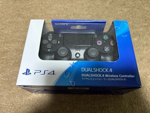 値引き対応あり】【新品未開封】PS4純正コントローラー ブラック