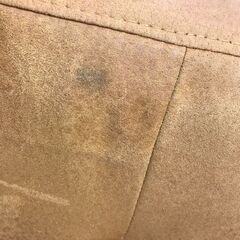 【708】2人掛けソファ キャメル 2人用の画像