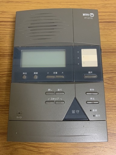 業務用【留守番電話装置】TAKACOM｜‎AT-D770
