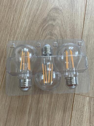 HCNEW　LED電球 ボール電球形3個入り