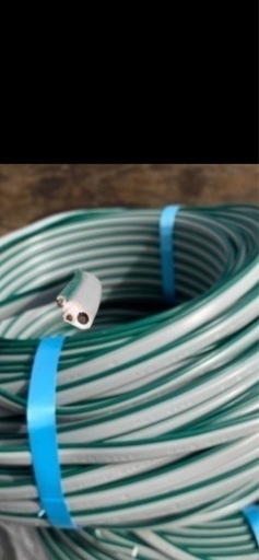 格安未使用品Fケーブル 2023年品VVF 2x2.0+1.6 セパ