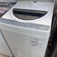 ⭐️東芝⭐️TOSHIBA⭐️ 2018年式 6kg洗濯機 AW...