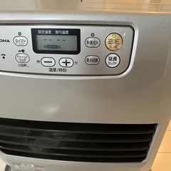 【中古美品】【通電確認済み】ファンヒーターの画像