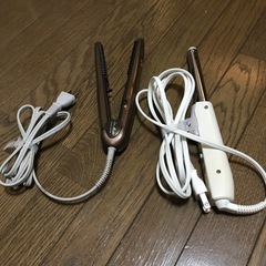 ヘアアイロン2本まとめて