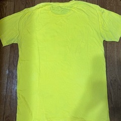  REAL MONSTERS　半袖Tシャツ　古着　イエロー　Lの画像