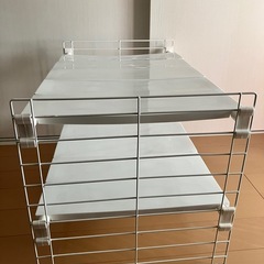 洗面台下　収納(伸び縮みします！)の画像