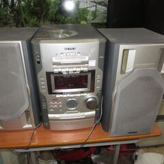 音の出ないコンポ　SONY