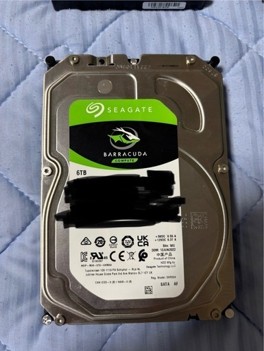 2024年にSEAGATE HDD 6TB 9割新品（動作確認済み、すぐに使用可能） HDD SEAGATE Seagate