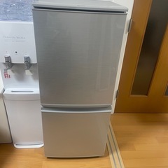 最終値下げ⭐︎【SHARP】2ドア冷蔵庫137L シルバー　