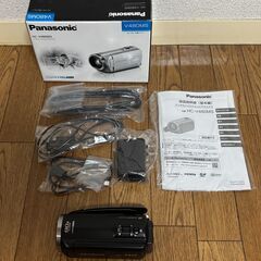 ビデオカメラ　Panasonic HC-V480MS ＋ 三脚