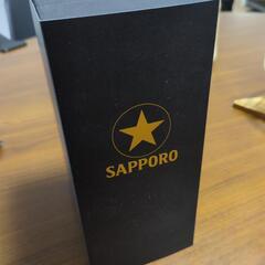 サッポロビール新品未使用品グラス非売品専用スポンジ付の画像