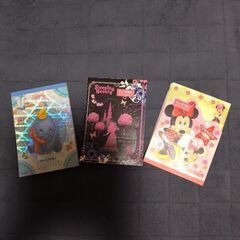 ディズニーメモ帳3点セット