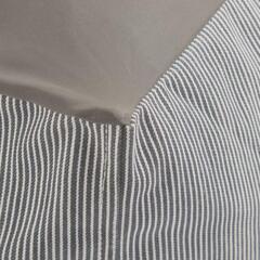 体にフィットするソファー 小 セット 綿デニムヒッコリーの画像