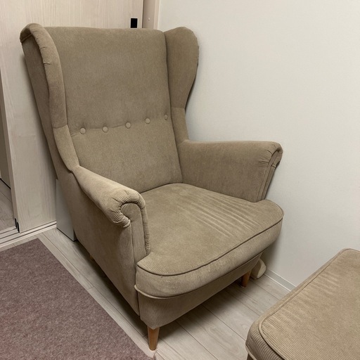 1人掛けソファー＆オットマン