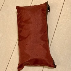 シュパットみたいなエコバッグ ワインレッド色の画像