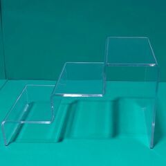 セリア ディスプレイ用アクリル 3個セットの画像