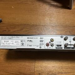 SHARP レコーダー　1TB　2020年製の画像