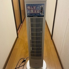 【美品】洗える扇風機　タワーファン　ツインバード　EF-D913