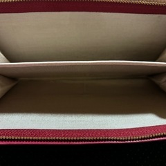中古品ロベルタディカメリーノ長財布 ピンクの画像