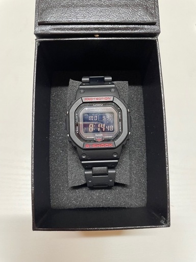 CASIO G-SHOCK 腕時計 ブラック タフソーラー Bluetooth    GW-B5600 HR-1JF