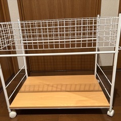 値下げます！押し入れ収納ラックの画像