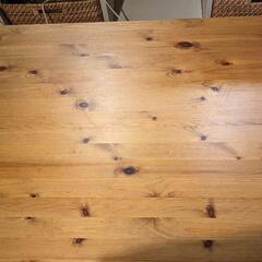 【受け渡し予定者決定】イケア　机と椅子の画像