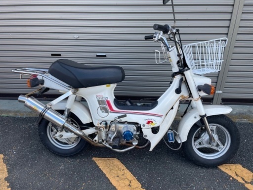 1983y ホンダシャリーCF50 自賠責保険8年7月　88ボアアップ化(88cc登録) ４速クラッチ化。ケーヒンキャブ。マニーホールド。オイルクーラー