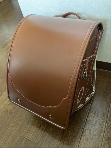 美品　ランドセル　キャメル
