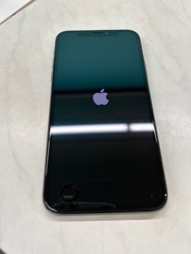 iPhoneX 中古　ブラック　64GB simフリー　値下げ