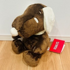 『新品未使用』スヌーピー ぬいぐるみ ラテカラー