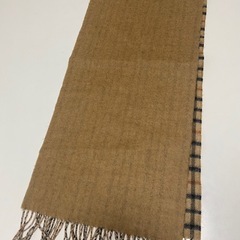 DAKSチェックマフラーの画像