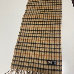 DAKSチェックマフラーの画像