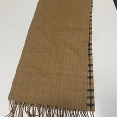 DAKSチェックマフラーの画像