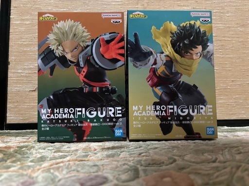 僕のヒーローアカデミア フィギュア 緑谷出久 爆豪勝己 GiGO限定 ver.2