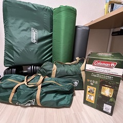 ‼️早急に譲りたいです‼️コールマン　キャンプセット　テントとタ...