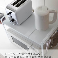 tower 電子レンジラックの画像