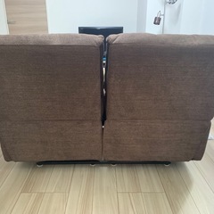 【10月11日10-13時の受取限定】リクライニングソファの画像