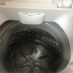洗濯機 NTR60 6kg 製造2021年の画像