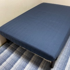 ニトリ　セミダブルマットレス付きベッド　2000円