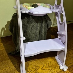 かえるのふかふかステップ式トイレトレーナー