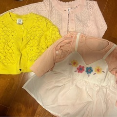 12月中旬まで）GAP 女の子　ベビー服　カーディガン　ロンパース 