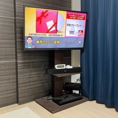 AQUOS 40インチ薄型テレビ　TVスタンド付き