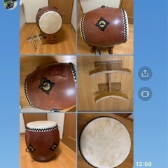お祭り太鼓セットの画像