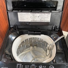 MAXZEN 2024年製　5.0kg 洗濯機　JW50WP01BK　　の画像