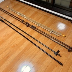 木製カーテンレール　３個セット